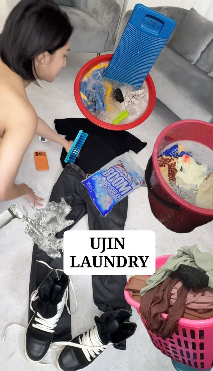 unyongkwon's tweet photo. Mohon bantuannya Kak.🥹🙏🏻
Kami membuka UJIN LAUNDRY demi menyambung hidup hiphop
Di rumah ada Ayah, 1 adik, dan 2 abang yang harus dinafkahi.
Jadi kalau ada cucian kotor jangan dicuci sendiri Kak. 
💸Cuci mulai 7JT/kg
📲Order: dm ig @/4shoboiz

#UjinLaundry #CucianMuKehidupanKu https://t.co/B6osjoO3R8