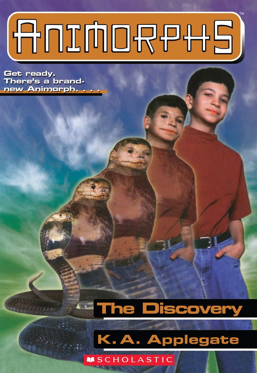 EdebiriPergi's tweet photo. @TinggalinAdri Animorphs is a science fantasy series of middle grade books written by Katherine Applegate and her husband Michael Grant, writing together under the name K. A. Applegate, and published by Scholastic. https://t.co/uPi378k2l3