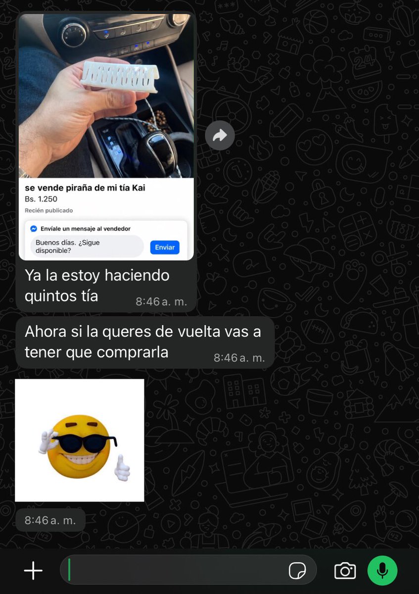 i96rkv's tweet photo. emm yo solo quería mi piraña #freekai https://t.co/HVBJ2vptdk