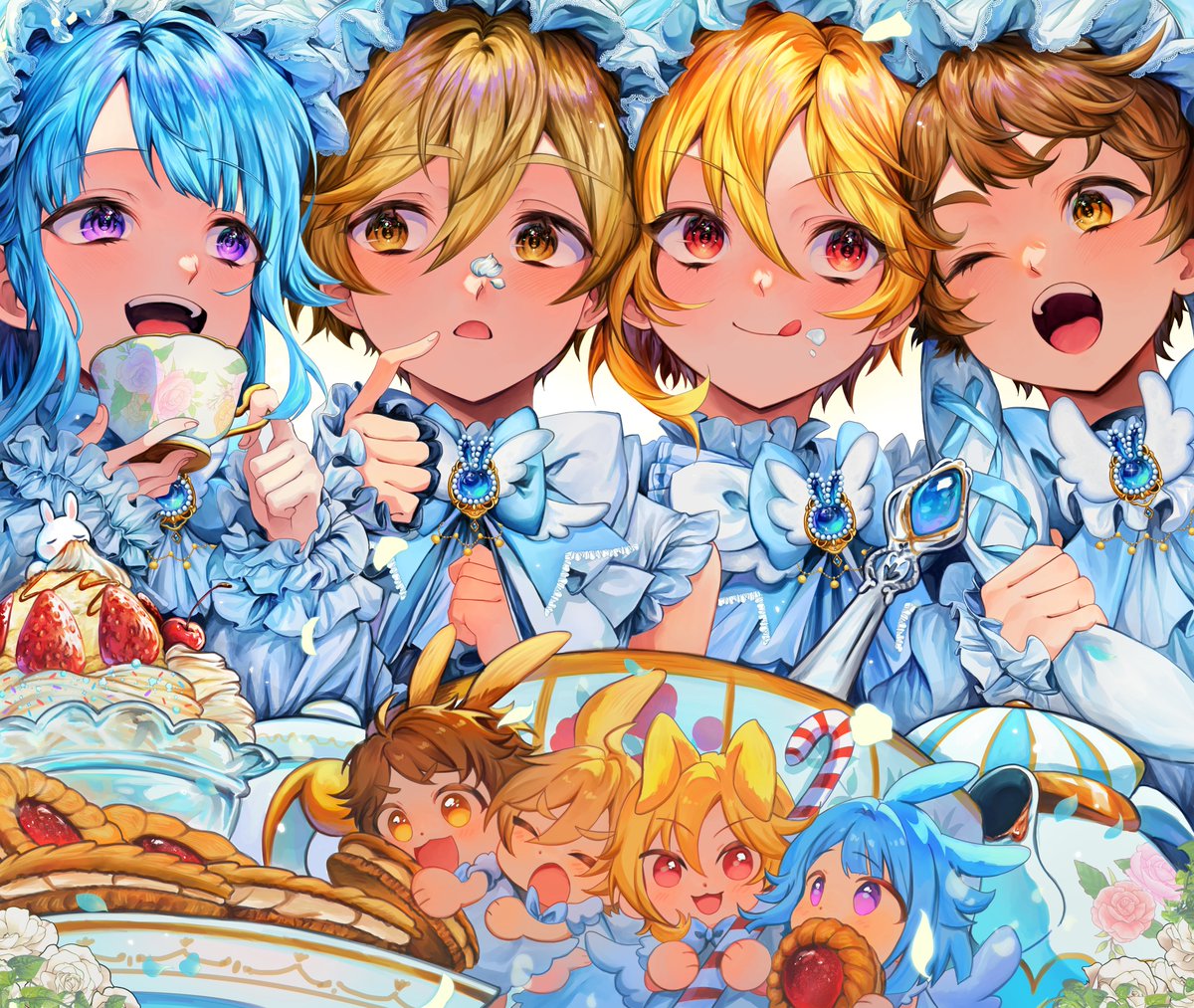 Rbit170's tweet photo. #Rabits 천사토끼🐰໒꒱ https://t.co/dXYI5kPZoN