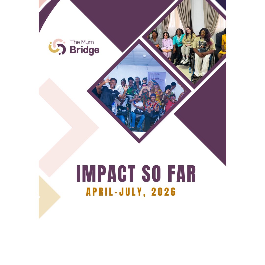 themumbridge's tweet photo. Here’s our impact at The Mum Bridge so far.

 70+ mums connected. 21% increase in sense of support. 16+ opportunities shared. 10+ resources created.

From 15 to 70+ in months this is just the beginning. 
🌐 https://t.co/hkNU6gDx80

#TheMumBridge #DisabilityInclusion #NigeriaNGO https://t.co/MjMR3qcFQx