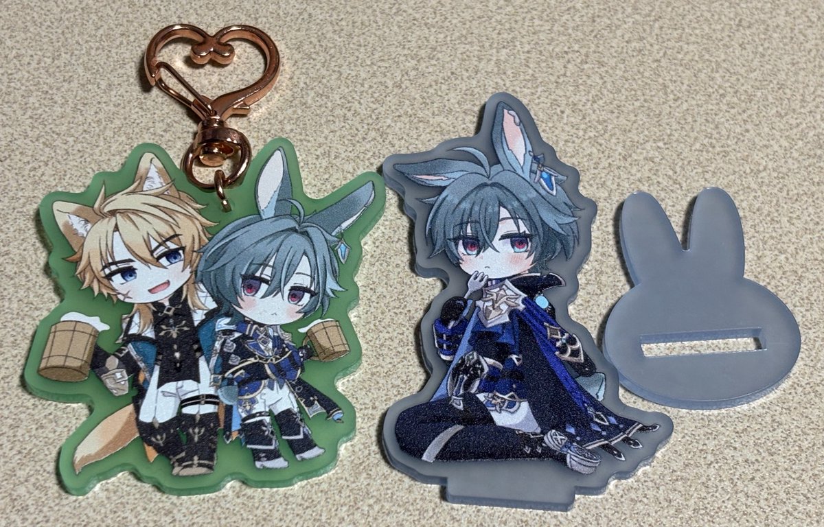 onegidagane's tweet photo. 【ルカエン】インテのお品書き置いておきます。
色つきマットアクリルなのでお品書きで見るのとちょっと色味違って見えるかもです https://t.co/3mQ9ZGQMVW