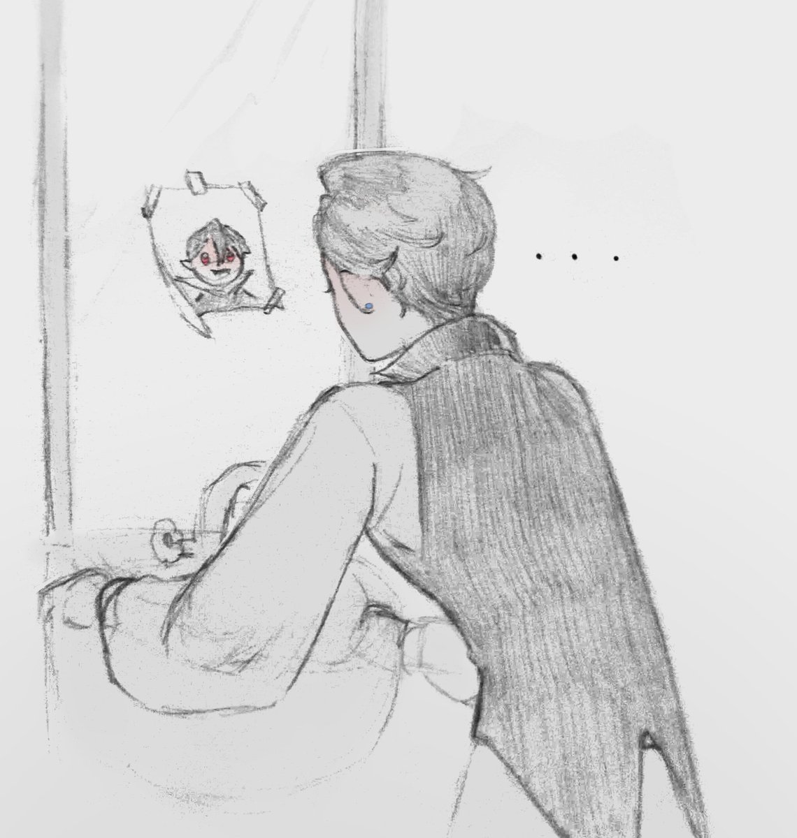 GreenGrassTea44's tweet photo. #마차살
Lukas the vampire cheers himself on in front of the mirror https://t.co/UCWgzezao2