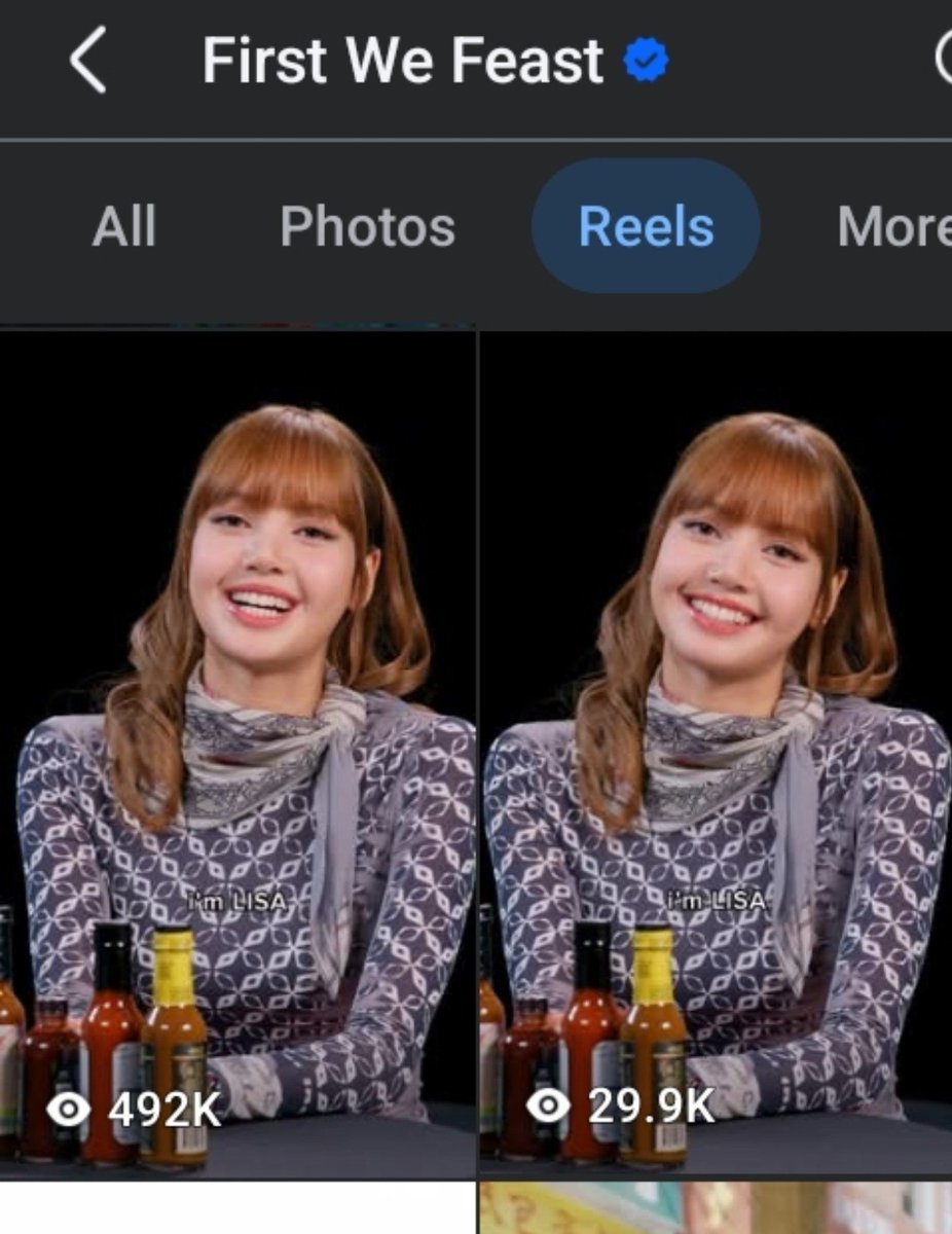 M_27_97's tweet photo. First We Feasts Facebook reels:

#LISA #LISAxHotOnes
#LISAxFirstWeFeast
#FirstWeFeast #HotOnes

Views - 10K
https://t.co/zz7xyKrCRk

Views - 28K
https://t.co/bOFnrPOPse

Views - 32K
https://t.co/AvrV81LwVx

Views - 29K
https://t.co/FkoYBeb7ee

Views - 492K
https://t.co/C3ESMLse3f https://t.co/xH8UvJk0A9