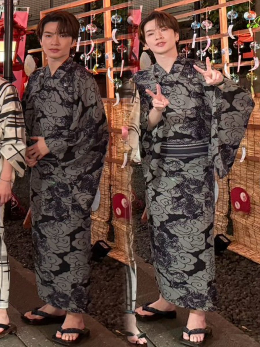 ftsm_ya's tweet photo. 浴衣の深澤さんほんとにかっこよすぎて改めて恋する😭💘 浴衣姿も見たことあるはずなのにぜんぜんそう思わないくらいかっこいいし似合ってる(ˆ╷ ̫╷ˆ)🎵💜 深澤さんって華奢だからゆったり着こなせるし、細くて白い腕がチラチラ見えるの最高に密かな色気で神👈🏻 https://t.co/QWai5dzTdM
