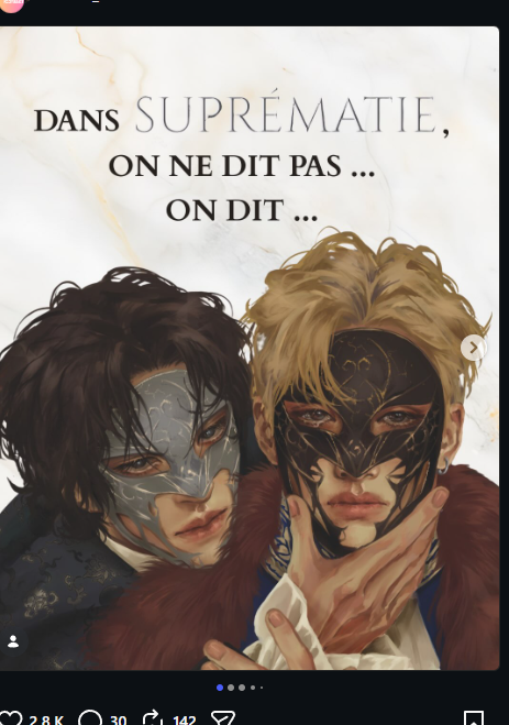 cybernekopunk's tweet photo. (Vu sur Instalol)

Ça, c’est le « canon » masculin de fiction en 2026.

Je viens d’entendre le son du « Alerte enlèvement », on recherche activement la virilité portée disparue. 🤡 https://t.co/Z6Xy7dHhGc
