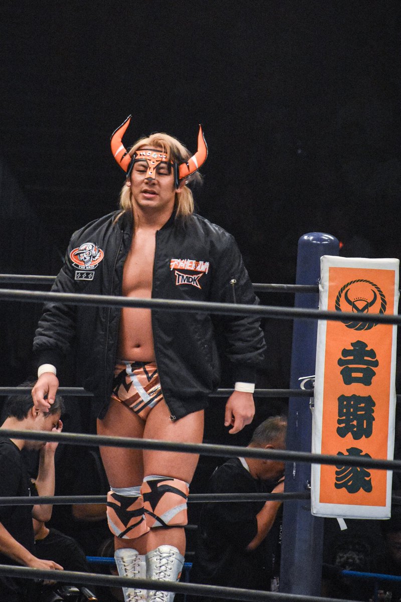 kichi_camera's tweet photo. もうさ、可愛いからこのまま吉野家のイメージキャラとして起用しようぜ。

#大岩陵平
#njpw #G1CLIMAX36 #G1FINAL
2026.8.16 両国国技館 https://t.co/ndNQsLmX4j