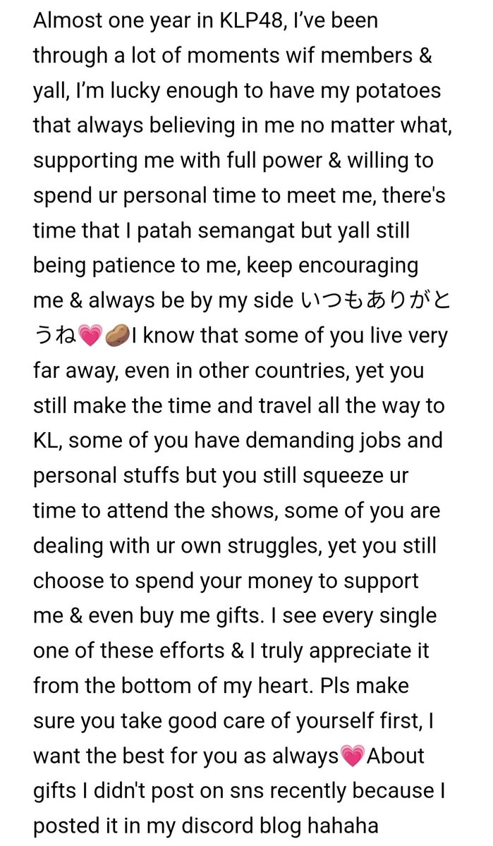 alice_klp48's tweet photo. Thank you so much everyone💗
#KLP48 https://t.co/DTQCTUpzB2