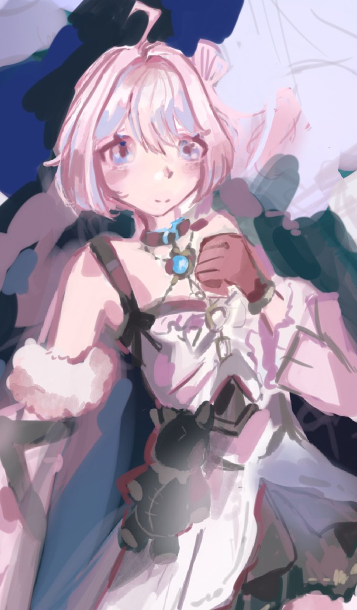 tangelightt's tweet photo. Artwork in progress ★  #Wuwa #Denia https://t.co/v1bksuDdmF