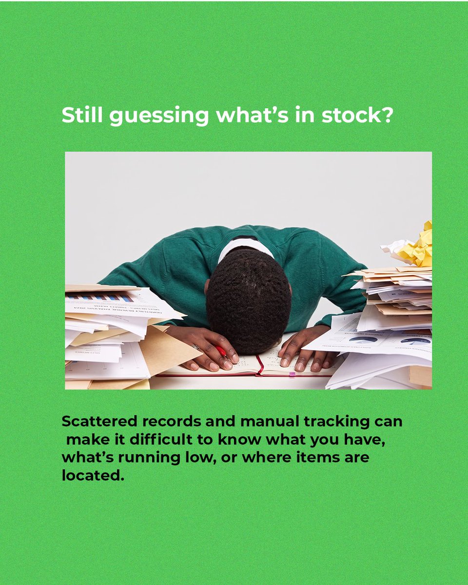 MtechNoble's tweet photo. Stop guessing what’s in stock. Barakah Inventory helps you track stock levels, know what you have, where it is, and when to restock all in one simple platform. Manage smarter with Barakah Suite. #BarakahSuite #BarakahInventory #Inventorymanagement https://t.co/fnvKv1lj5W
