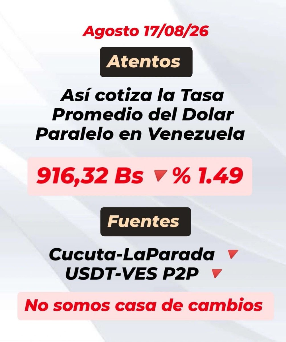 DolarParalelo_V's tweet photo. https://t.co/M9va8v7HZp