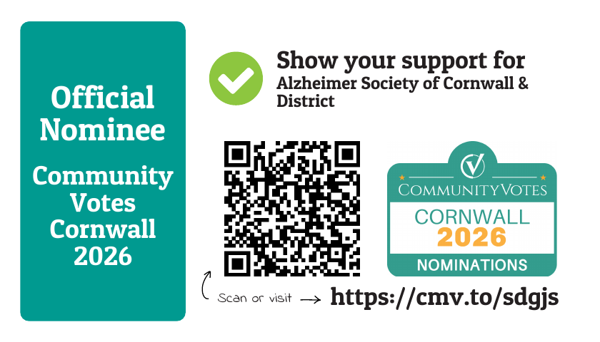 Alz_Cornwall's tweet photo. 🎉 We’re honoured to share that the Alzheimer Society of Cornwall &amp; District has been nominated in three categories in this year’s CommunityVotes - Cornwall!

💙 Community Organization
💙 Non-Profit
💙 Not-for-Profit

🔗 https://t.co/OsG6qf0pDX https://t.co/MzLcxdLDqN