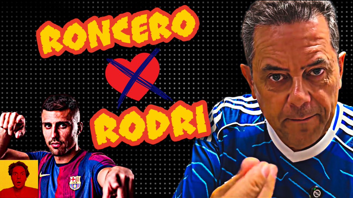 David__j_'s tweet photo. 'La tenemos CLAVADA por RODRI' | Que no es lo mismo que 'Rodri nos la cl... https://t.co/mGyj6uSD2x a través de @YouTube https://t.co/zqsPS2YmXP