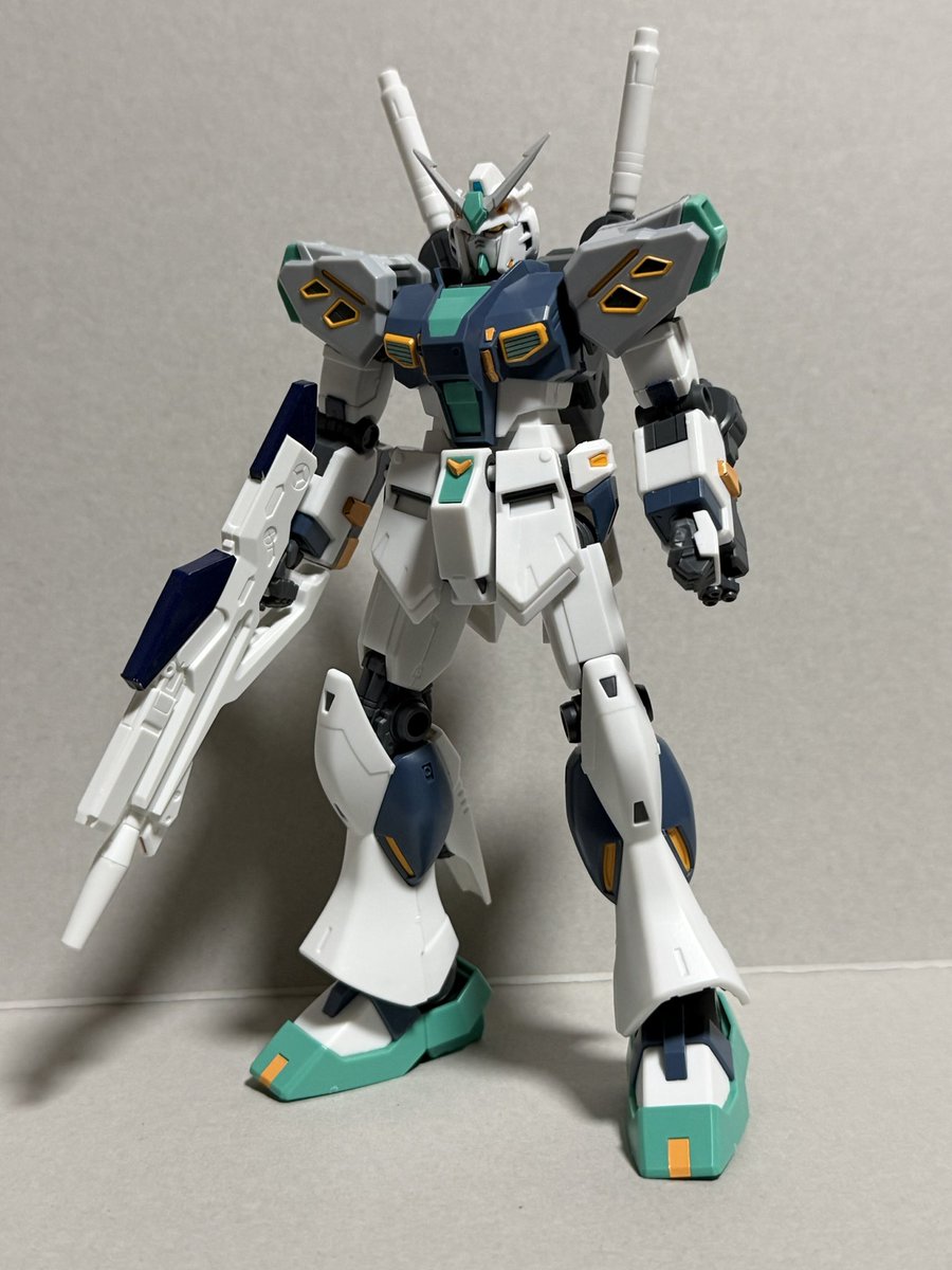 DARASHIMU's tweet photo. とりあえず量産型νガンダム完成
アリュゼウスまで頑張ろう https://t.co/MmnTLrPadp