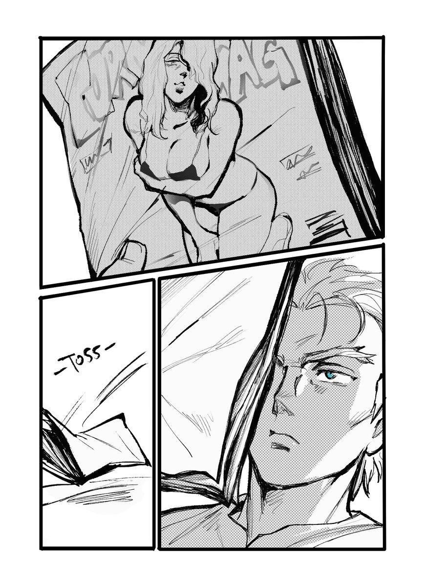 valleyofdisdain's tweet photo. [askefinn, modern setting, age swap, 🔞]
young man lucius has things to sort through https://t.co/gE1nBrb4Km