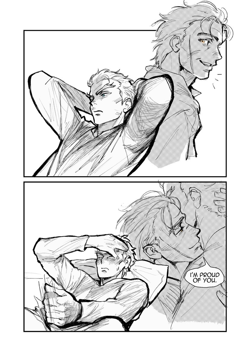 valleyofdisdain's tweet photo. [askefinn, modern setting, age swap, 🔞]
young man lucius has things to sort through https://t.co/gE1nBrb4Km