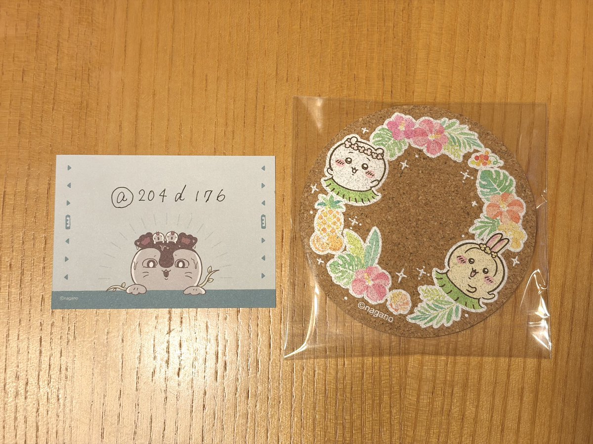 204d176's tweet photo. 【交換】映画ちいかわ　コルクコースター
　
【譲】ちいかわ&amp;うさぎ
【求】モモンガ&amp;古本屋
　
郵送希望　プロカ必読
お気軽にお声がけください https://t.co/llkaROZjTP
