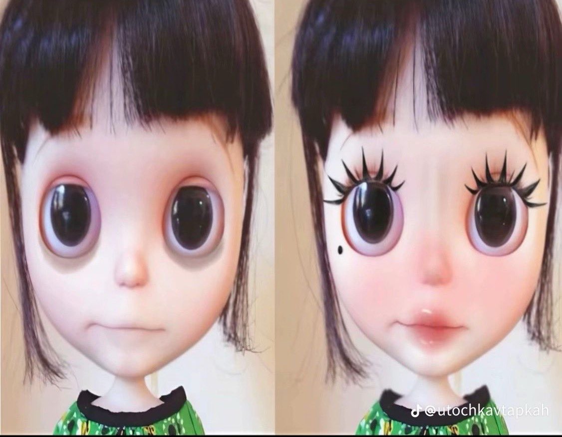 fairiehaze's tweet photo. no makeup                 me with makeup https://t.co/RY1CvKeAEp