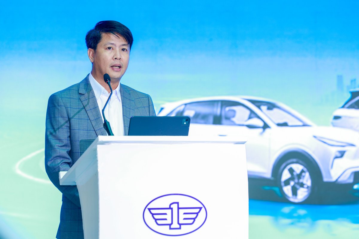 BestuneGlobal's tweet photo. A new journey begins in Laos.
FAWCAR officially launches JOYEE S04 and JOYEE S08, bringing smart technology, comfort and confidence to every drive.
#FAWCAR #JOYEES04 #JOYEES08 #FAWCARLaosLaunch #DrivingForwardWithFAWCAR
#FAWCARTHEEVENT https://t.co/1uUAESC1hA