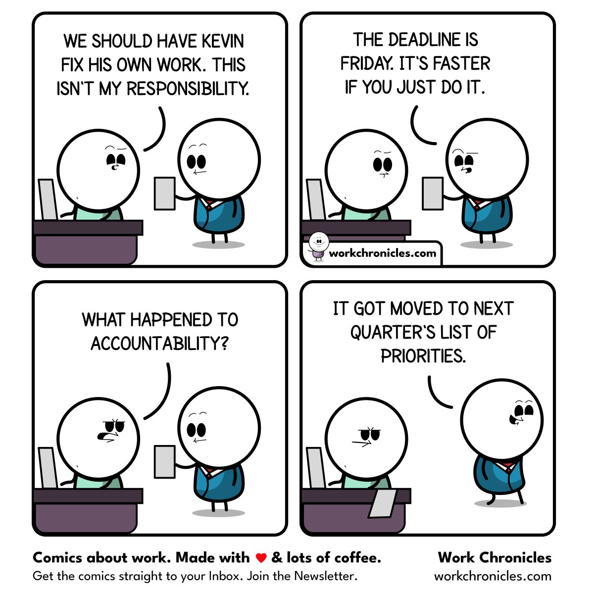 _workchronicles's tweet photo. (comic) Teamwork vs accountability https://t.co/rbH9pi5VRS
