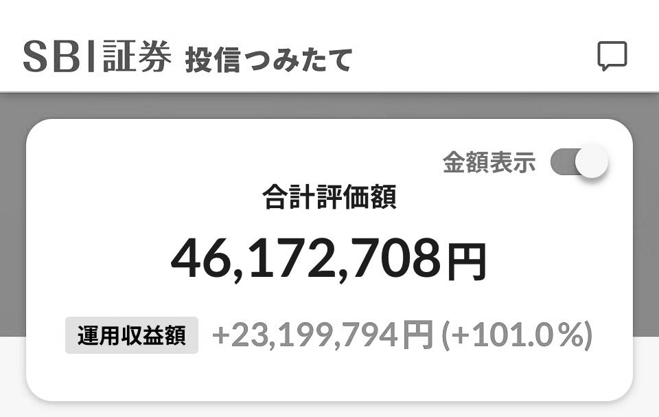 TomOKD's tweet photo. こんばんは。今週は反落スタートでした。
 #投資信託 #SBI証券  #投信つみたて #インデックスファンド #米国株投資
前回差   15万円⤵️/+2305←+2320
前年差 524万円⤴️/+2305←+1781 https://t.co/LBVfHfRt7l