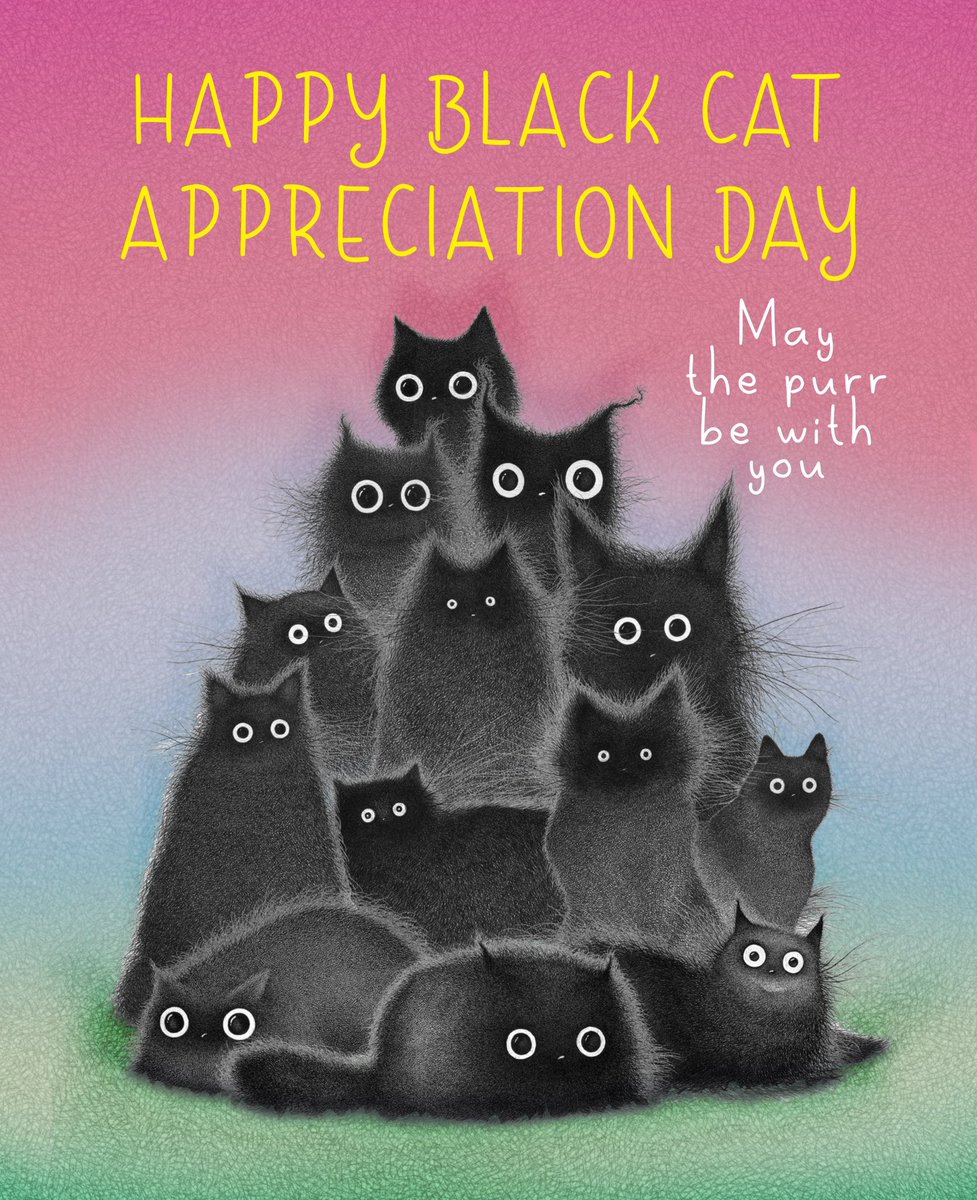 purrinink's tweet photo. May your day be filled with tiny voids 🐈‍⬛🤍￼ https://t.co/tvMS4rxlQz