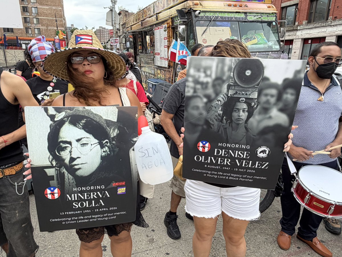 ProLibertadfc's tweet photo. Yesterday’s NYC March for Puerto Rican independence. #prlibre #USAoutofPuertoRico #freepuertorico #noalajunta #novaessencia https://t.co/kwuE3ThEG0