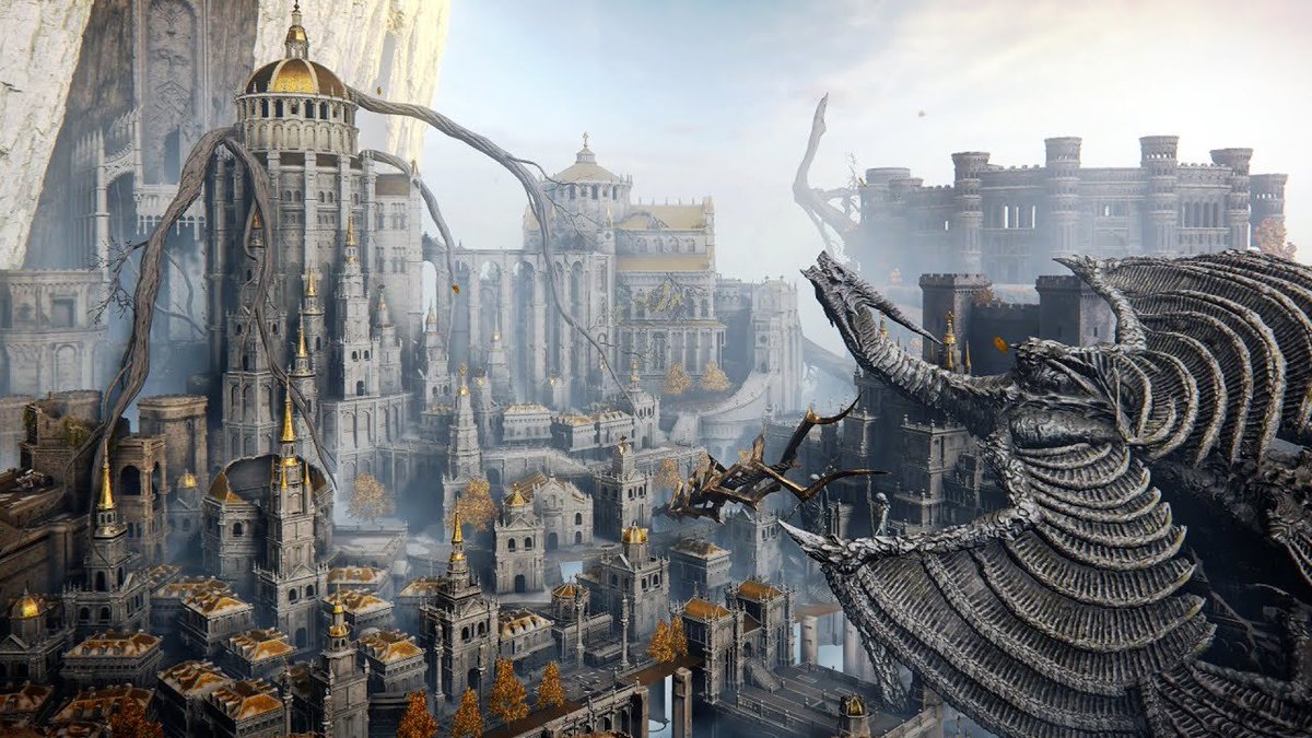 darthwindy_42's tweet photo. Lyndell is the best looking city Fromsoft has ever done after Anor Londo imo https://t.co/qFlyA7u2Uv