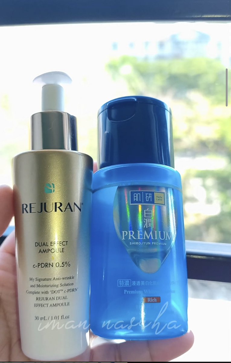 ZulaikaEka12's tweet photo. Kepada Wanita Cantik  Tolong Run Pergi Watson Ambik + Toner Hadalabo +  Rejuran Ney😭 I Dah pakai 2 bulan Parut muka dah Pudar,Muka jadi Cerah Glowing , Kedutan pun dah makin kurang muka jadi firm weh🔥 Rugi betui tak Fomo dari Awal memang result Muka licin bersih  abis 🤧✨ https://t.co/x7sNEIoDYN