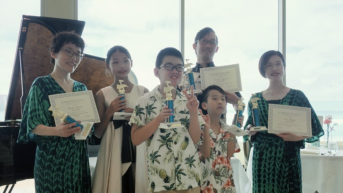 283G4160's tweet photo. Universal Music Competition in Hawaii🏝️での演奏でした🎻Hummingbird Studioとしての海外遠征第二弾✈️とても素敵な会場での一時、ありがとうございました☺️✨ https://t.co/CgLZwLmVjd