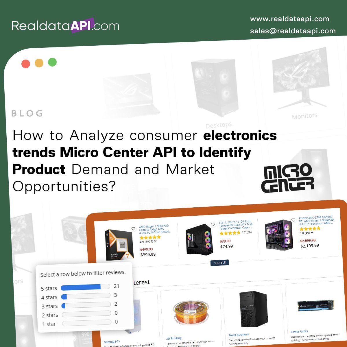 realdatascrape's tweet photo. ๐ป #MicroCenterScraper โ Track consumer electronics products, prices & market trends!
๐https://t.co/XZ9eOQyXeb
#MicroCenterAPI #ElectronicsData #ConsumerElectronics #PricingIntelligence #RetailAnalytics #ProductData #WebScraping #RealDataAPI https://t.co/sUsGcX4I5W
