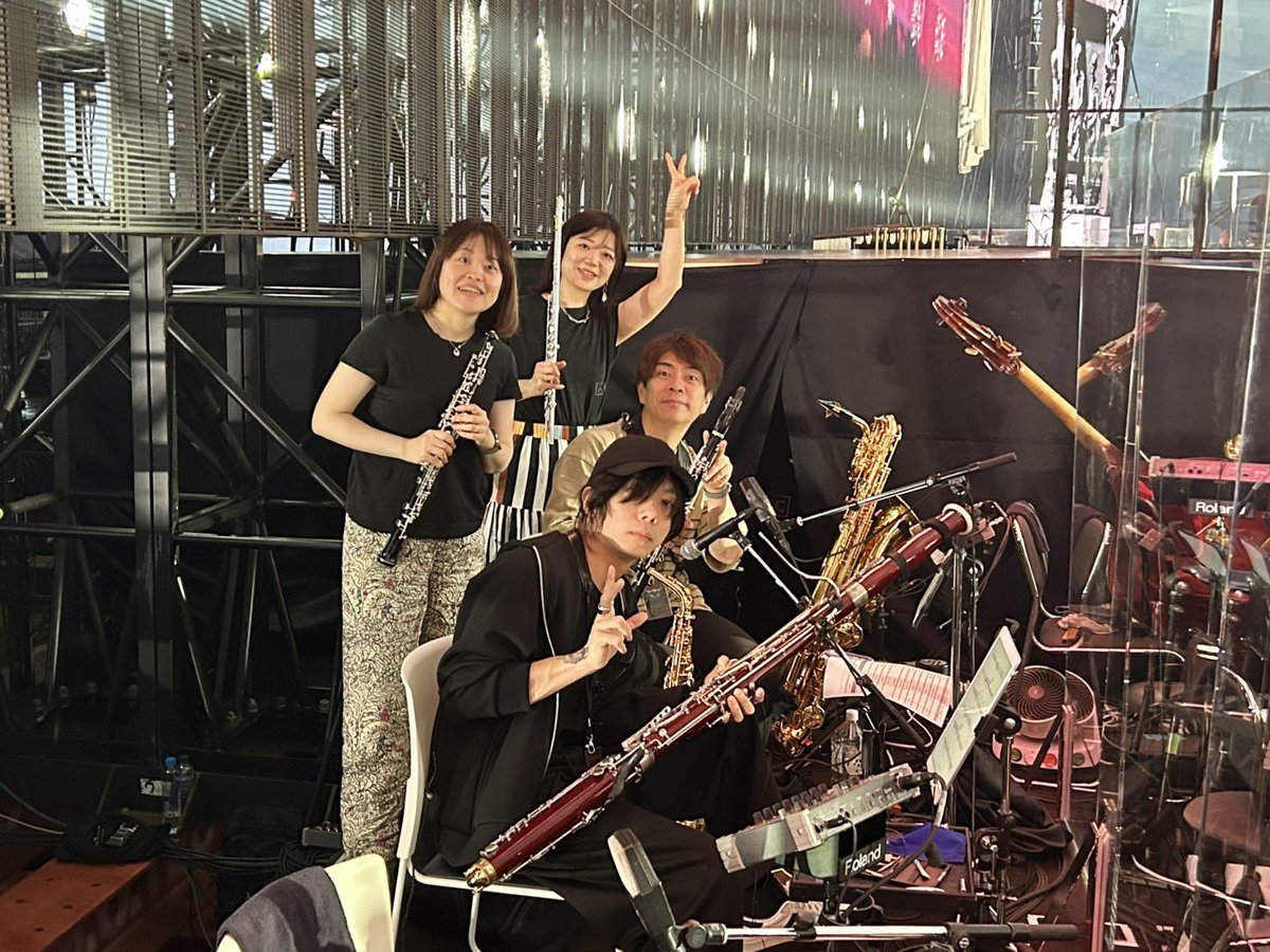 yuki_kbm2024's tweet photo. SEKAI NO OWARI DOME TOUR 2026「THE CINEMA」

7/11&amp;12 京セラドーム大阪
8/15&amp;16 東京ドーム

全4公演、ファゴットで参加させていただきました！
とても貴重な経験をさせていただきました！ありがとうございました！

#SEKAINOOWARI
#THECINEMA https://t.co/KcG67XdgvD