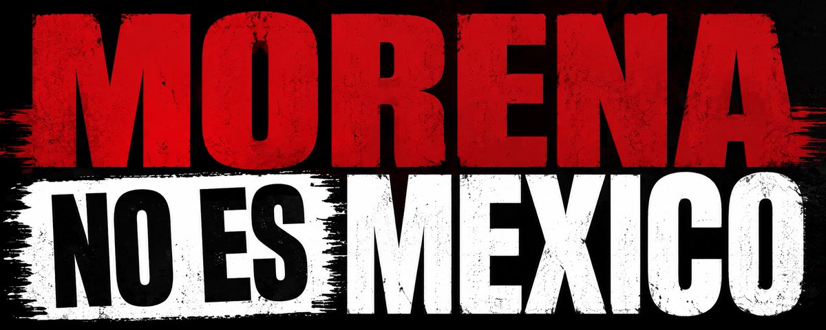SocCivilMx's tweet photo. MORENA NO ES MÉXICO.

Criticar a Morena no es atacar al país.
Investigar a un morenista no es “injerencia”.
Exigir cuentas no es traición.
México es más grande que un partido, una presidenta o una familia política.
Los gobiernos pasan. México permanece.

Que se lea en todos lados:

#MorenaNoEsMéxico
#PrimeroLasFamilias #NoMásPoderAlPoder #FueElEstado