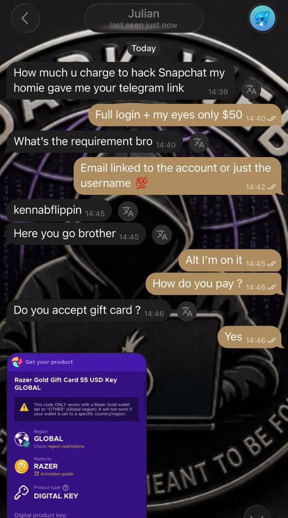 Nae___pad's tweet photo. Snapchat hacking,Dm let’s hack into her snap eyes only and get you all hots f*ckin contents she’s got Premium Instagram hacking too ][—&amp;

Check BIO TO HMU …

#teenageer #snaphack 
#nolimits #teen #buyingcontent 
#nsfwtwtً #omegle #momson #goone #Altmeet ()-() https://t.co/r98H3bbVCb