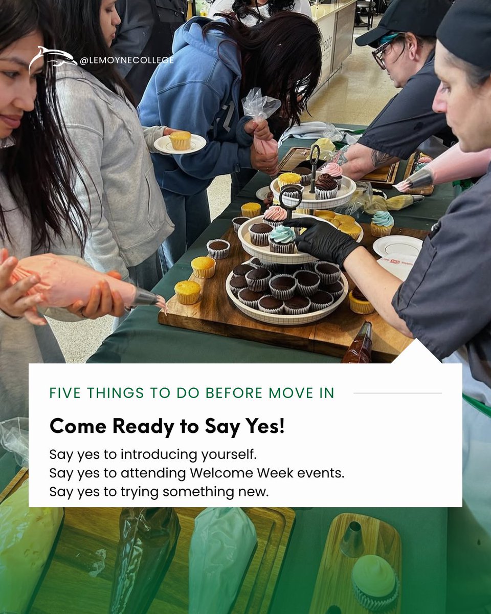 LeMoyne's tweet photo. New place. New people. New routines. College brings lots of change, but you'll have people ready to help you find your way. Today we asked our Phamily to share the top things to do before move in. Check out their tips for a smooth transition to life on The Heights! https://t.co/k6UMxsvMwg