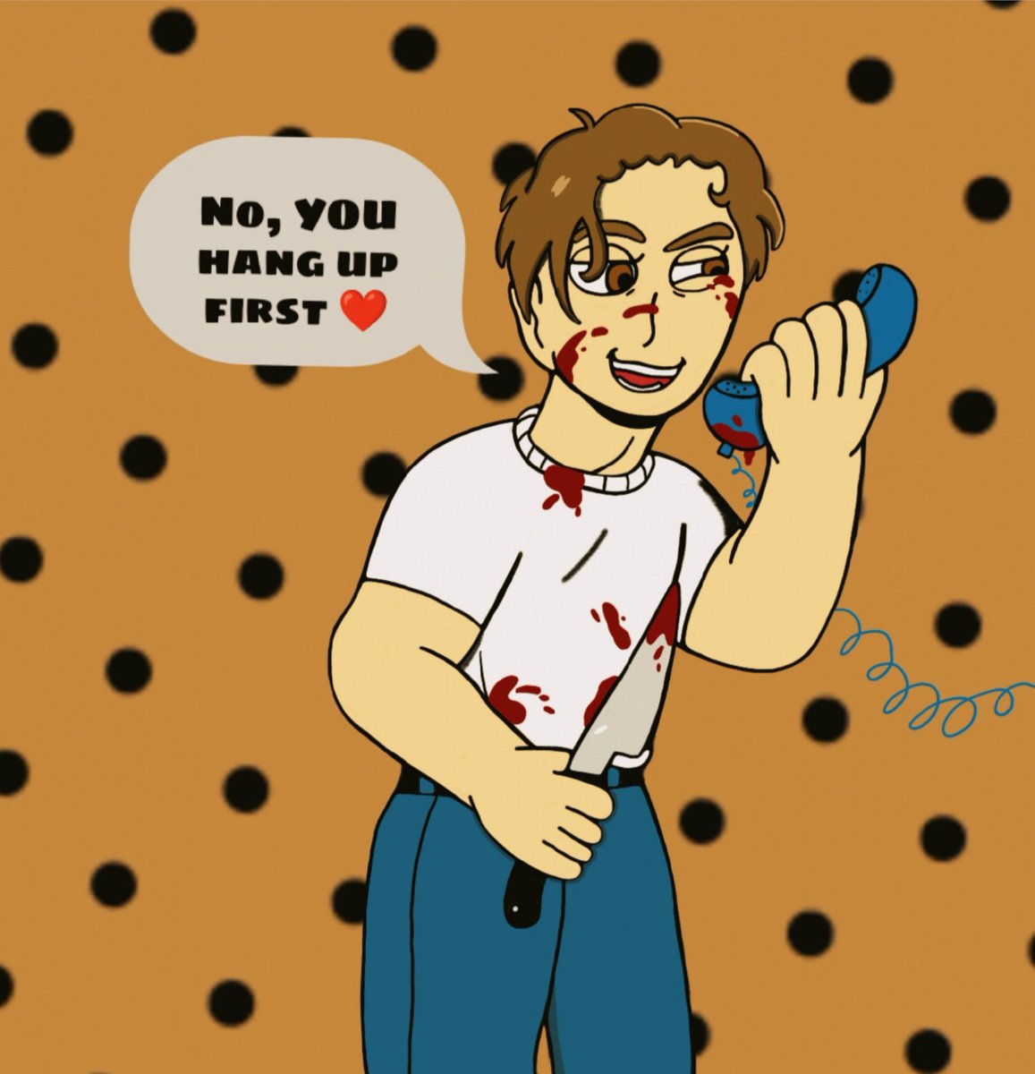 HCat37's tweet photo. Redraw from 2021 📞
#billyloomis #scream #screamfanart https://t.co/6k4cXpBQLT