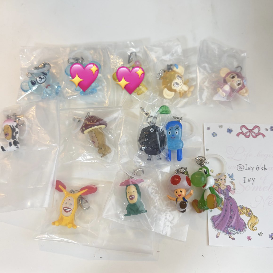 Ivy6sk's tweet photo. めじるしアクセサリー めじるしチャーム 交換　譲渡

譲　1.2枚目　3枚目は悩んでいるので厳しめです

求　コマさんor他めじるしor定価+送料(1枚目のみ)

郵送希望です。都内手渡しも検討いたします。

お気軽にお声かけください🙇🏻‍♀️ https://t.co/UteAaRfS2e