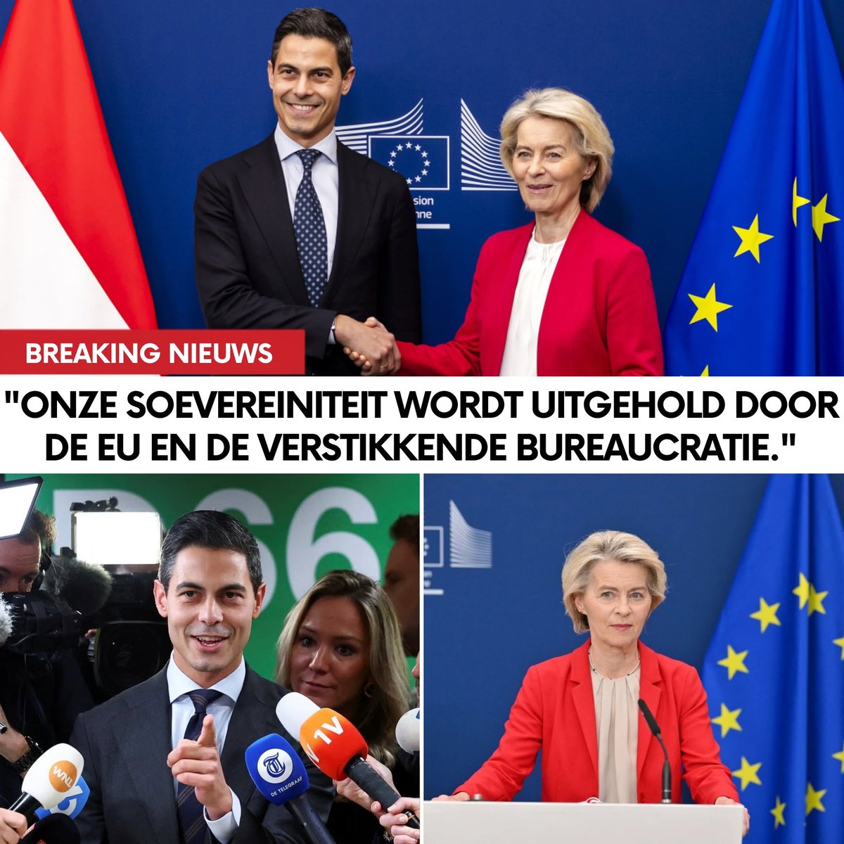 A_thefonz's tweet photo. “NEDERLAND MOET PER DIRECT UIT DE EU!” – FVD ZET DEN HAAG OP SCHERP
Eén keiharde uitspraak zorgt voor flinke opschudding: moet Nederland zich losmaken van Brussel en de eigen zeggenschap terugpakken? https://t.co/gFG3SqmKN9