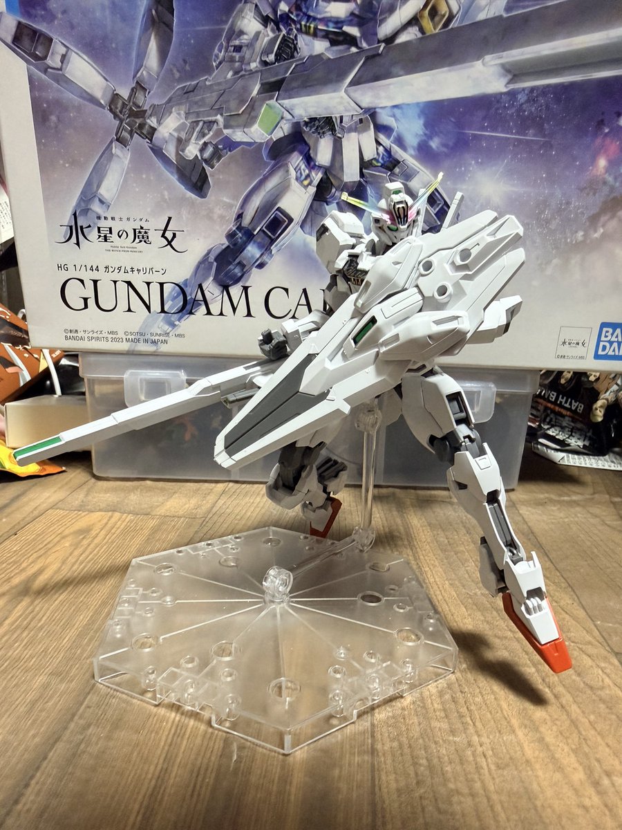 mpksw's tweet photo. ＨＧガンダムキャリバーン　完成っ！ https://t.co/DkWydtFFbc