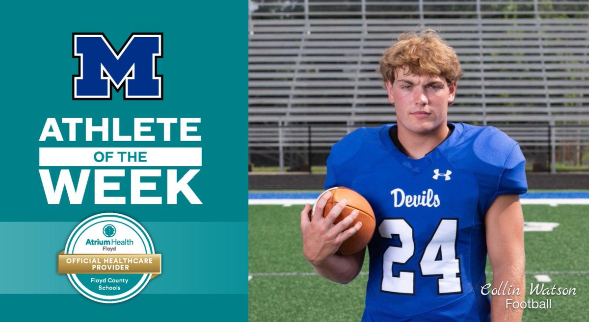ModelHighDevils's tweet photo. Collin is a Senior Captain for the Model Blue Devils football team. He has demonstrated tremendous leadership and work ethic this offseason. Collin is one of the first guys to arrive, and last to leave which speaks volumes to his dedication to our program! - Coach Jeff Hunnicutt https://t.co/uQsZByliyv