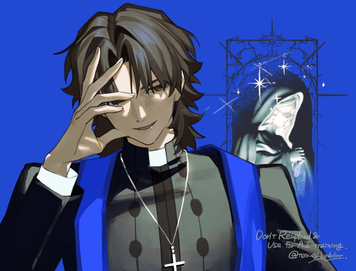 tem_oyakodolun's tweet photo. Father / #FGO https://t.co/BUFffR4Ge9