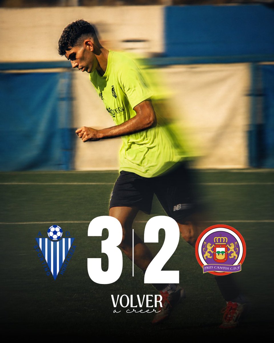 CDFTRESCANTOS's tweet photo. 📝 PRIMER EQUIPO | Derrota en el primer test de pretemporada de los chicos de Álvaro. Seguimos cogiendo ritmo y minutos de competición. 

#VolverACreer #RendirseNunca https://t.co/ntPXvVpomz