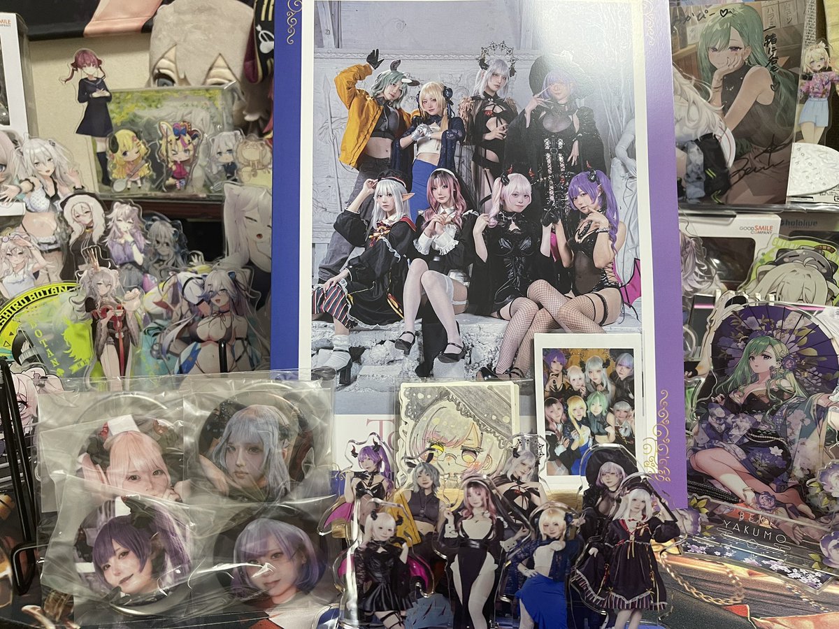 okp_hololive's tweet photo. Tokai Fantasyさん(@TKGKP_11510aru )
東海組のグッズ初めて買えた
アクスタが欲しすぎて欲張りセット買いました
みんなめっちゃ可愛いかった
#TKGfantasy https://t.co/OpREBD52qd