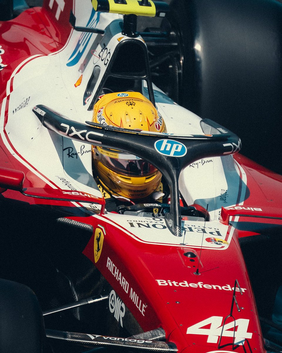 ScuderiaFerrari's tweet photo. Big fan of being back on track 🤩 https://t.co/4zVe3VaMrc
