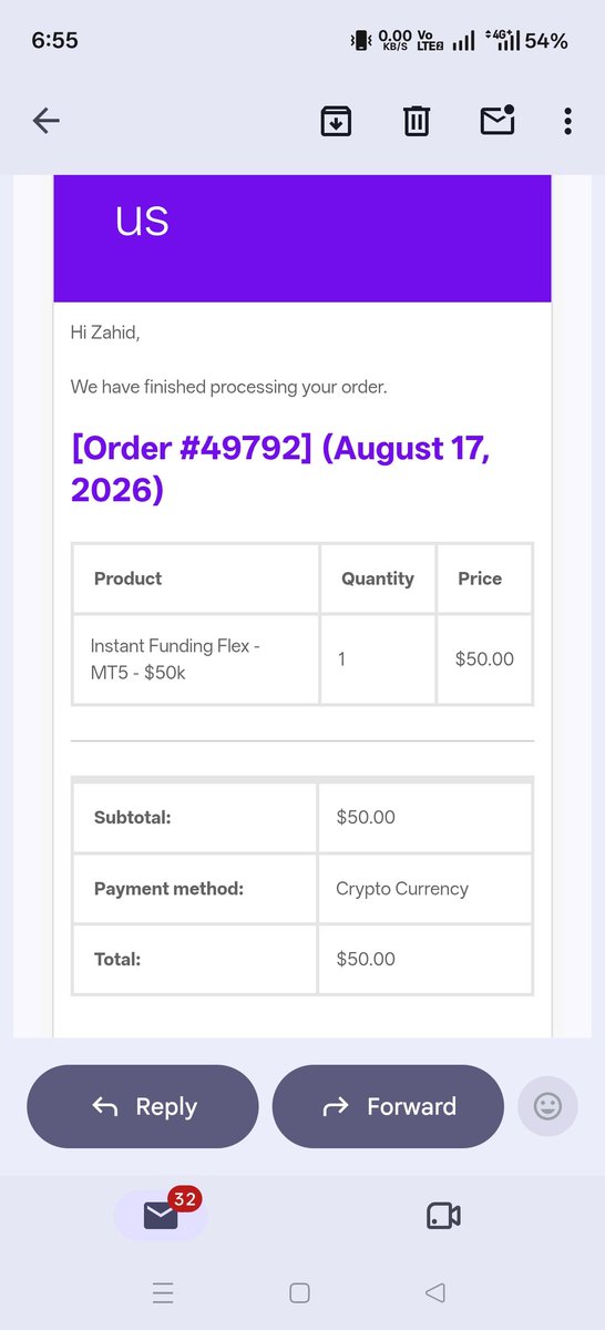 ZahidPFT's tweet photo. Bought a $50K Instant Flex account from @NextLvlFunded

First experience with them, so far so good. Hopefully this is the start of securing more payouts with them 🤞

#NextLevelFunded https://t.co/2jdvVeJEWk