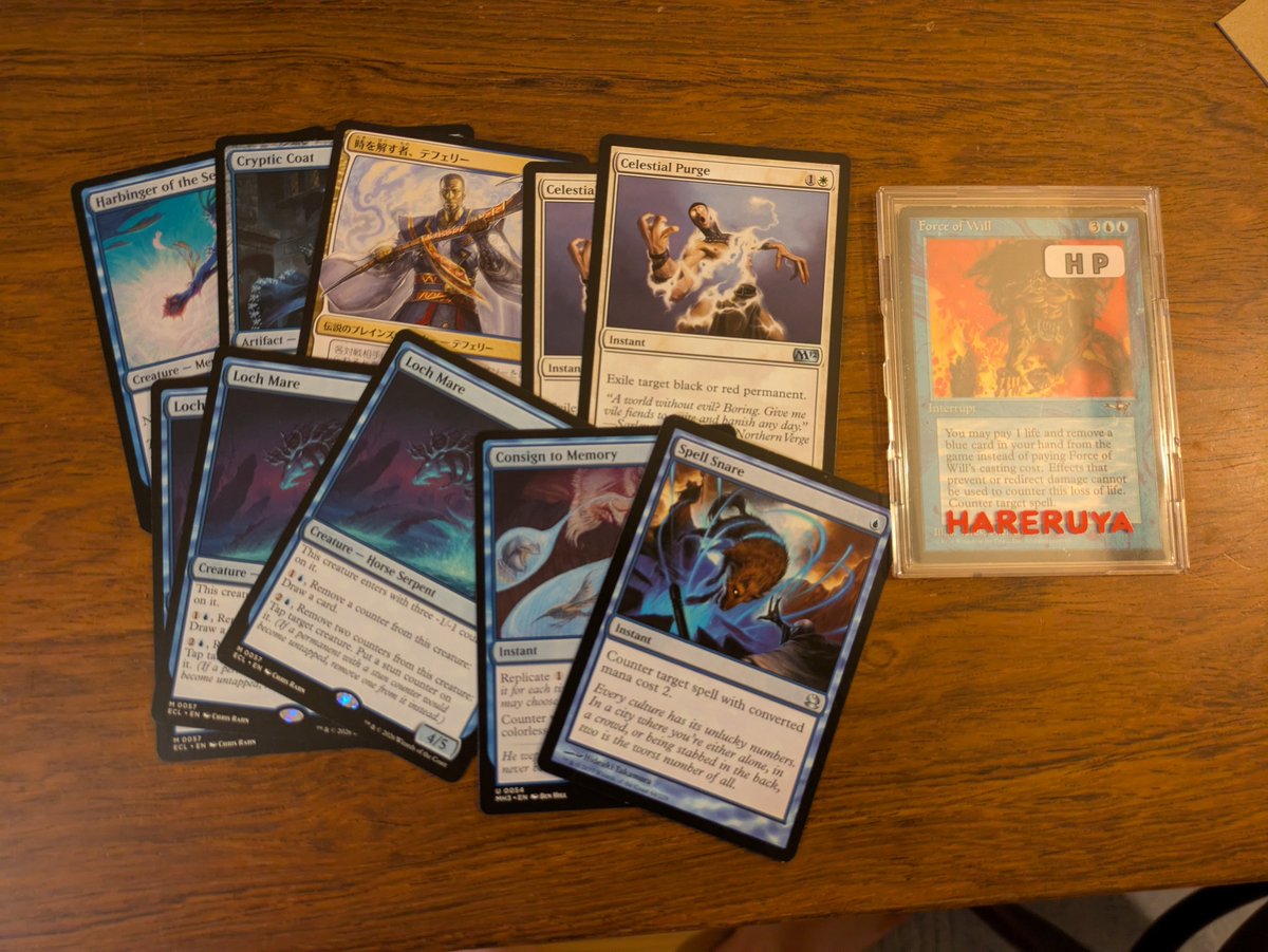 tiger_mtg's tweet photo. 晴れ通販の購入品
will以外はアゾリウス、エスパー石鍛冶、エスパーバイアルで使えそうなのを購入 https://t.co/03mC9PxKsD