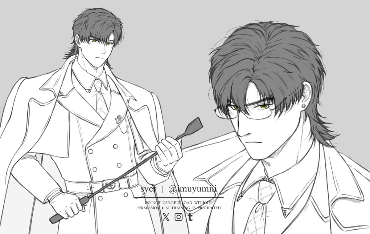 imuyumiii's tweet photo. "This is the punishment for not learning to keep your mouth shut."

#zayne #loveanddeepspace https://t.co/xfN6MYGG9b