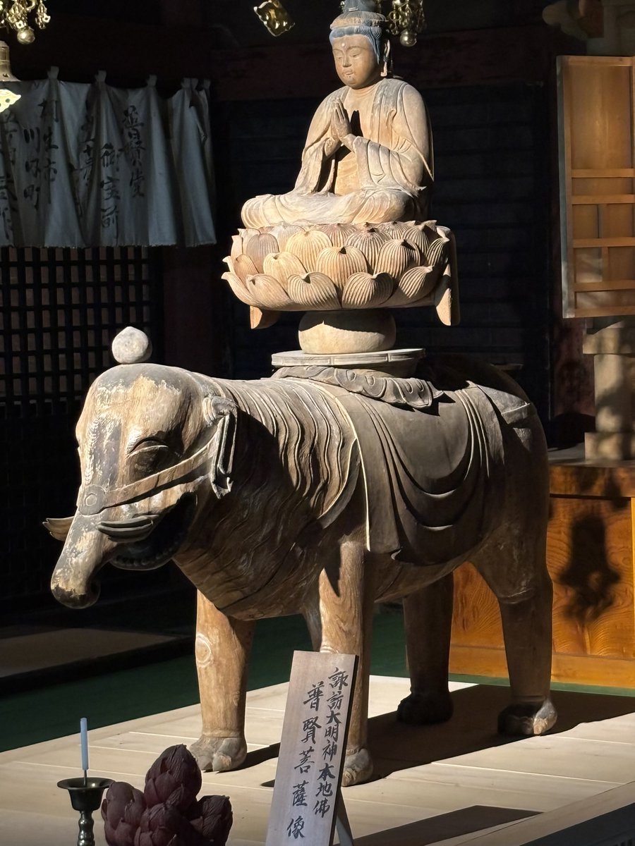 mkqlsw's tweet photo. 帰省ついでに仏像探しで仏法紹隆寺へ。
アピールポイントは歴史的な背景もある普賢菩薩（1枚目）になるんだけど、個人的には十一面観音（2枚目）も相当よかった。大きいとやっぱり迫力ある。
写真NGだったけど宝物殿も小さいながら見所十分。
#仏法紹隆寺 https://t.co/LWljbXdEih