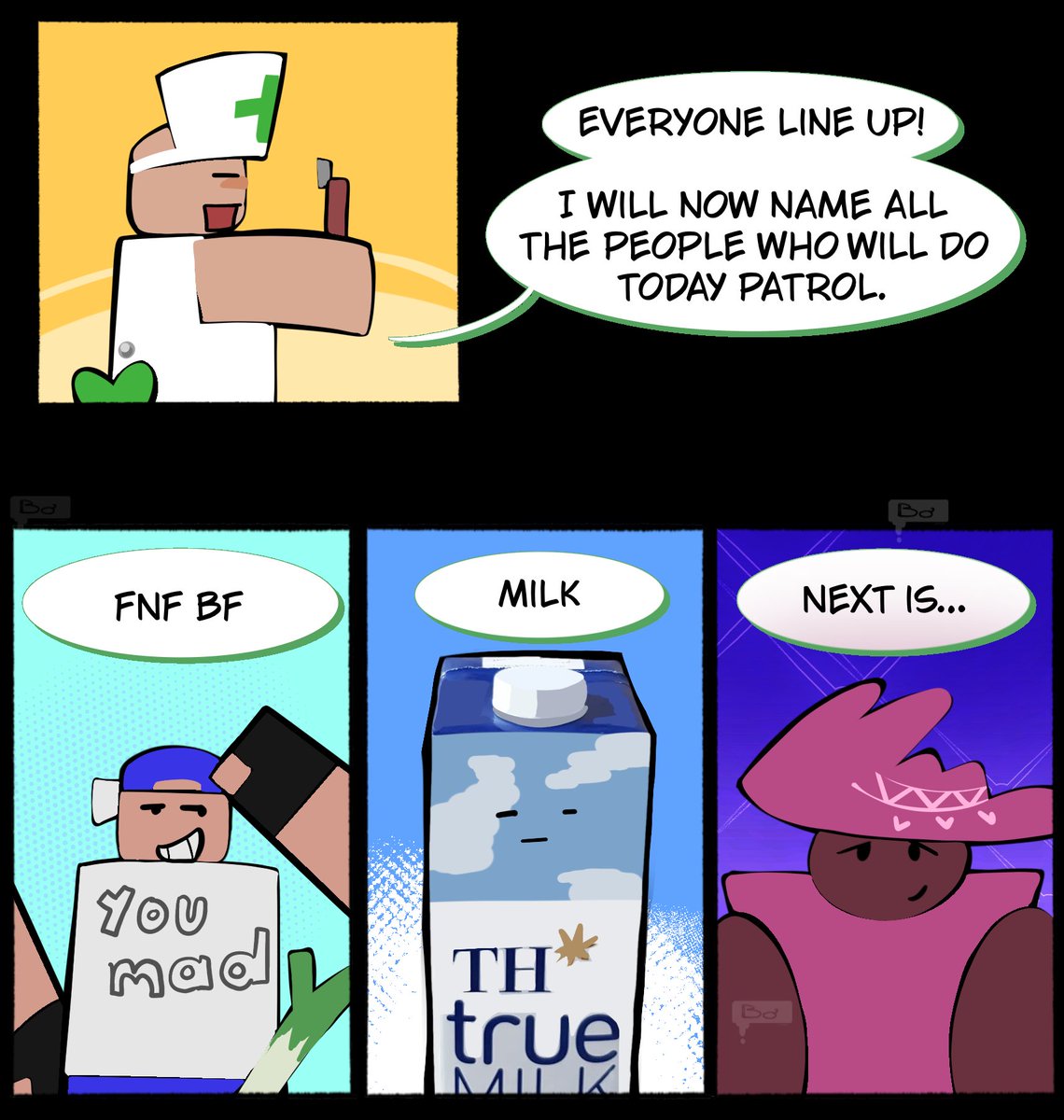a_wipp's tweet photo. The very diverse body types in the amazing world of die of death 

#dieofdeath #DieOfDeathroblox #dieofdeathfanart #robloxart #comic https://t.co/LIMsywYVjN