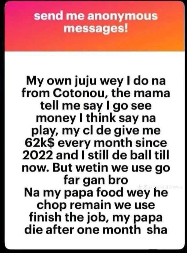 gemininiiii's tweet photo. wetin money go cause https://t.co/Gj3AVRXjOC
